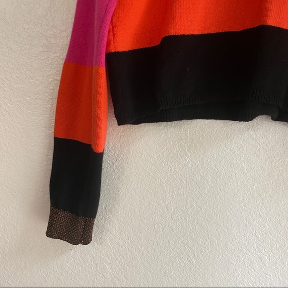 PAM AND GELA multicolor striped sweater SMALL - Picture 8 of 15
